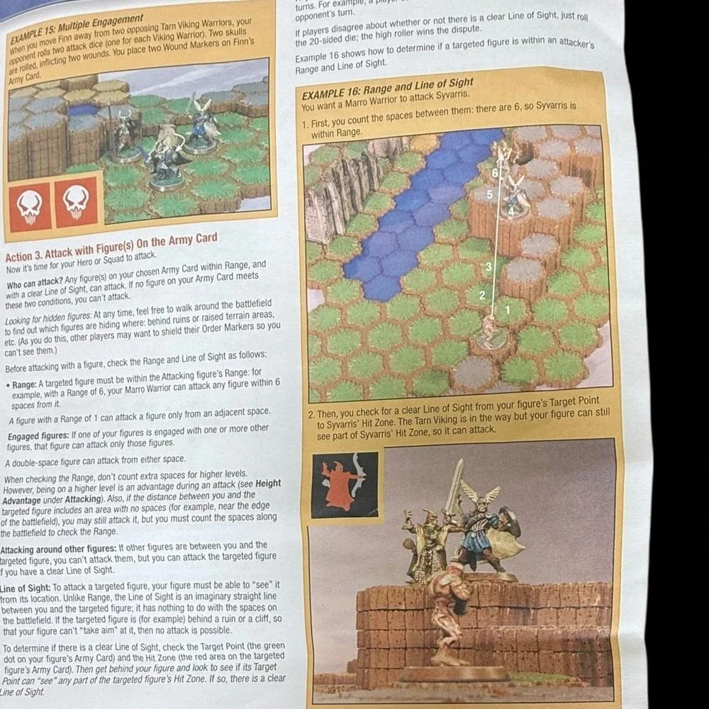Heroscape - Rise of the Valkyrie 1st Ed -Instructions‎ Manuals Set